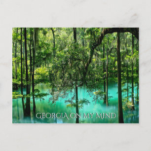 Carte Postale La Géorgie et ses vues Extraordinaires