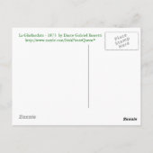 Carte Postale La Ghirlandata par Dante Gabriel Rossetti (Dos)