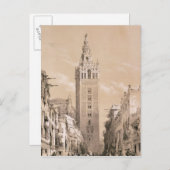 Carte Postale La Giralda, Séville (Devant / Derrière)