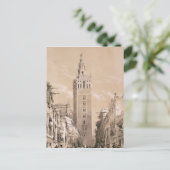 Carte Postale La Giralda, Séville (Debout devant)