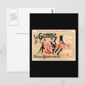 Carte Postale La Gomme (Devant / Derrière)