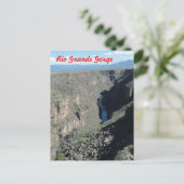 Carte Postale La Gorge du Rio Grande (Debout devant)