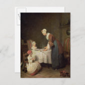 Carte Postale La grâce, 1740 (Devant / Derrière)