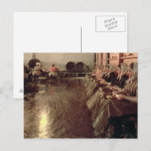 Carte Postale La Grande Brasserie, 1890 (Devant / Derrière)