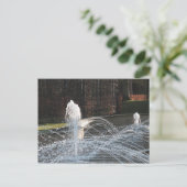 Carte Postale La Grande Cascade, Alnwick Garden (Debout devant)