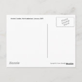 Carte Postale La Grande Cascade, Alnwick Garden (Dos)