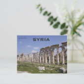 Carte Postale La Grande Colonnade à Apamea Syrie (Debout devant)