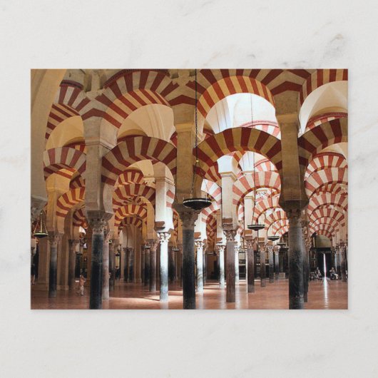 Carte postale La Grande Mosquée de Cordoue (Hall), (Devant)