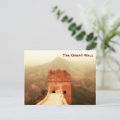 Carte Postale La Grande Muraille (Debout devant)