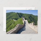 Carte Postale La Grande Muraille de Chine à Pékin, Chine (Devant / Derrière)