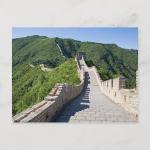 Carte Postale La Grande Muraille de Chine à Pékin, Chine