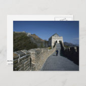 Carte Postale La Grande Muraille, Pékin, Chine (Devant / Derrière)