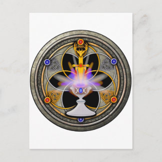 Carte Postale La Grande Rite païenne