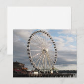 Carte Postale La grande roue (Devant / Derrière)