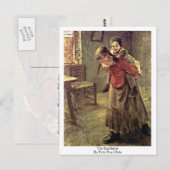 Carte Postale La Grande Sœur de Fritz Von Uhde (Devant / Derrière)