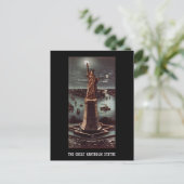 Carte Postale La grande statue de Bartholdi (Debout devant)