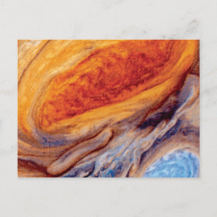 Carte Postale La Grande Tache rouge de Jupiter - Photo NASA Voya
