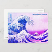 Carte Postale La Grande Vague (Devant / Derrière)