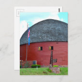 Carte Postale La grange ronde d'Arcadia (Devant / Derrière)