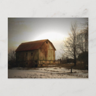 Carte Postale La grange tranquille