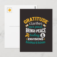 La gratitude apporte la paix aujourd'hui – Foi pos