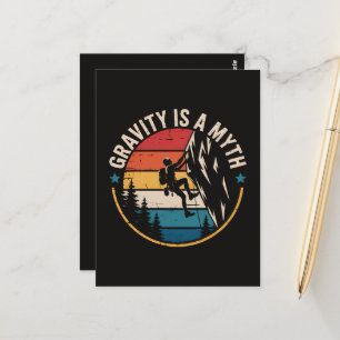 Carte Postale La gravité est un MYTHE