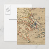 Carte Postale La Grece, les cotes de l'Asie Mineure (Devant / Derrière)