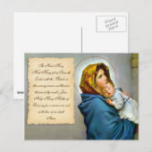 Carte Postale La grêle Marie (Devant / Derrière)