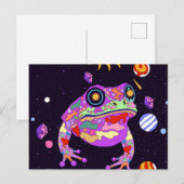Carte Postale La Grenouille Céleste (Devant / Derrière)