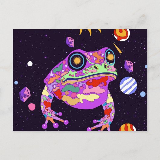 Carte Postale La Grenouille Céleste (Devant)