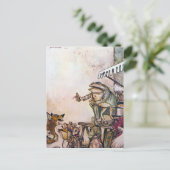 Carte Postale La Grenouille Coin-Coin (Debout devant)