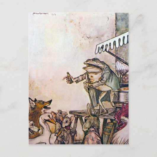 Carte Postale La Grenouille Coin-Coin (Devant)