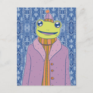 Carte Postale La Grenouille Cosy