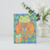 Carte Postale La grenouille douillette (Debout devant)