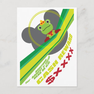 Carte Postale La grenouille qui ne correspondait pas à un prince