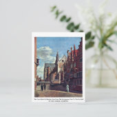 Carte Postale La Grote Markt À Haarlem (Debout devant)