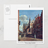 Carte Postale La Grote Markt À Haarlem (Devant / Derrière)