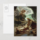 Carte Postale La grotte des Nymphes de la tempête, 1903 (huile s (Devant / Derrière)