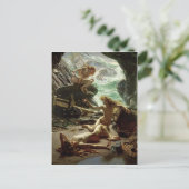 Carte Postale La grotte des Nymphes de la tempête, 1903 (huile s (Debout devant)