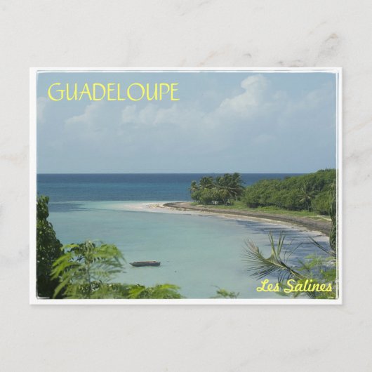 Carte Postale La Guadeloupe (Devant)