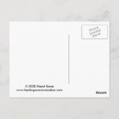 Carte Postale La guérison de la Terre nous guérit tous (Dos)