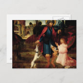 Carte Postale La guérison de Saint Roch (Devant / Derrière)