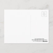 Carte Postale La guerre de gentrification (Dos)