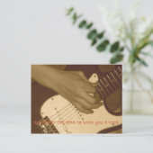 Carte Postale La guitare de Jon (Debout devant)