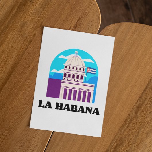 Carte Postale La Habana Cuba Vintage