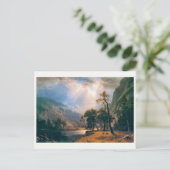 Carte Postale La Half Dome Yosemite Valley d'Albert Bierstadt, 1 (Debout devant)