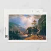 Carte Postale La Half Dome Yosemite Valley d'Albert Bierstadt, 1 (Devant / Derrière)