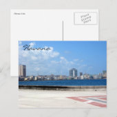 Carte Postale la havana malecon (Devant / Derrière)