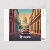 Carte Postale La Havane Cuba (Dos)