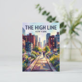 Carte Postale La High Line USA (Debout devant)